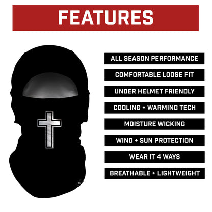 Faith Cross Black Balaclava Mask (Shiesty)