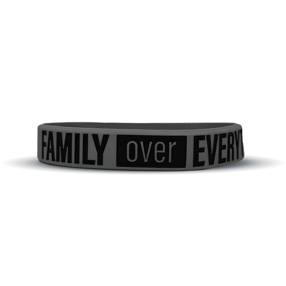FAMILY OVER EVERYTHING Wristband