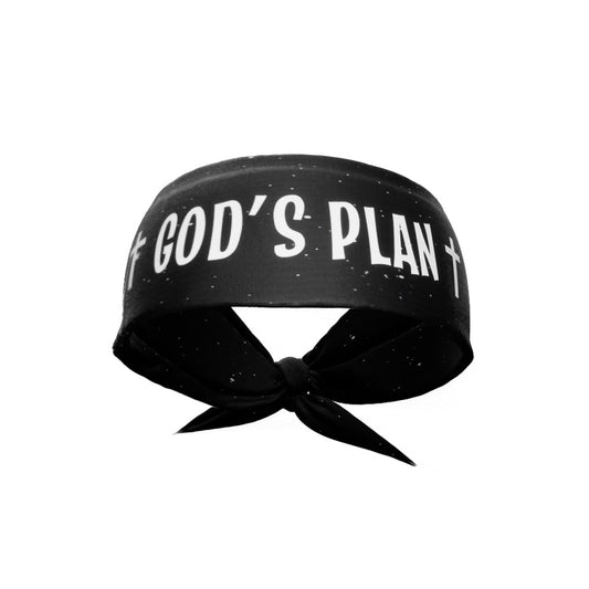 God's Plan Tie Headband