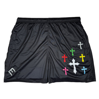 Gothic Cross Shorts