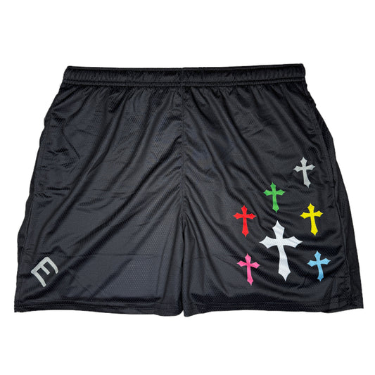 Gothic Cross Shorts