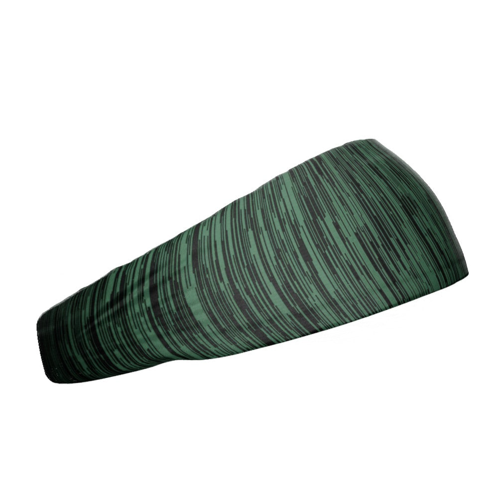Green Static Headband