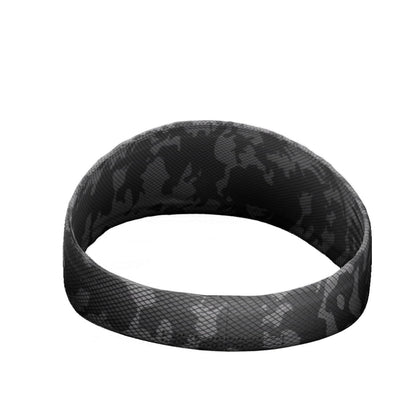 Gray Carbon Camo Headband