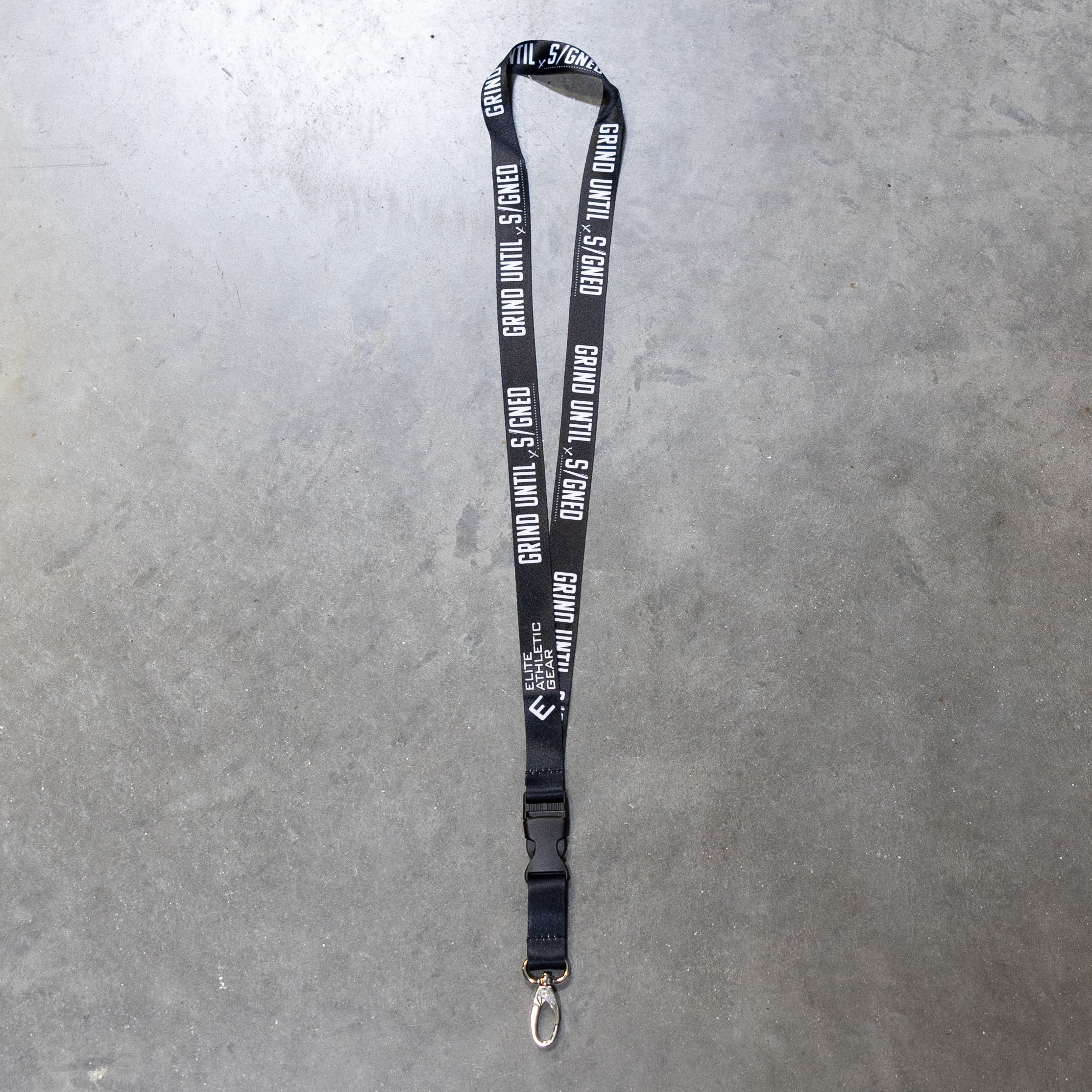 Grind Until Signed Lanyard