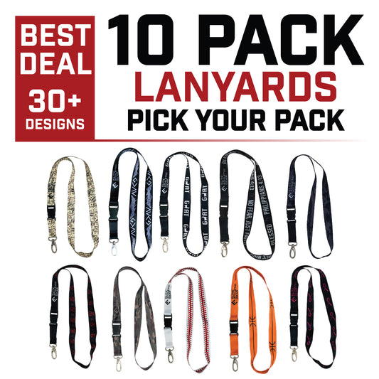 10 Pack Lanyards | Pick Your Pack