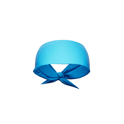 Light Blue Tie Headband