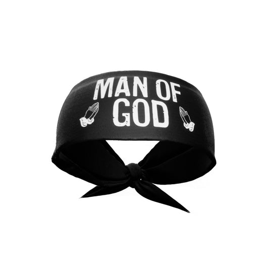 Man of God Tie Headband