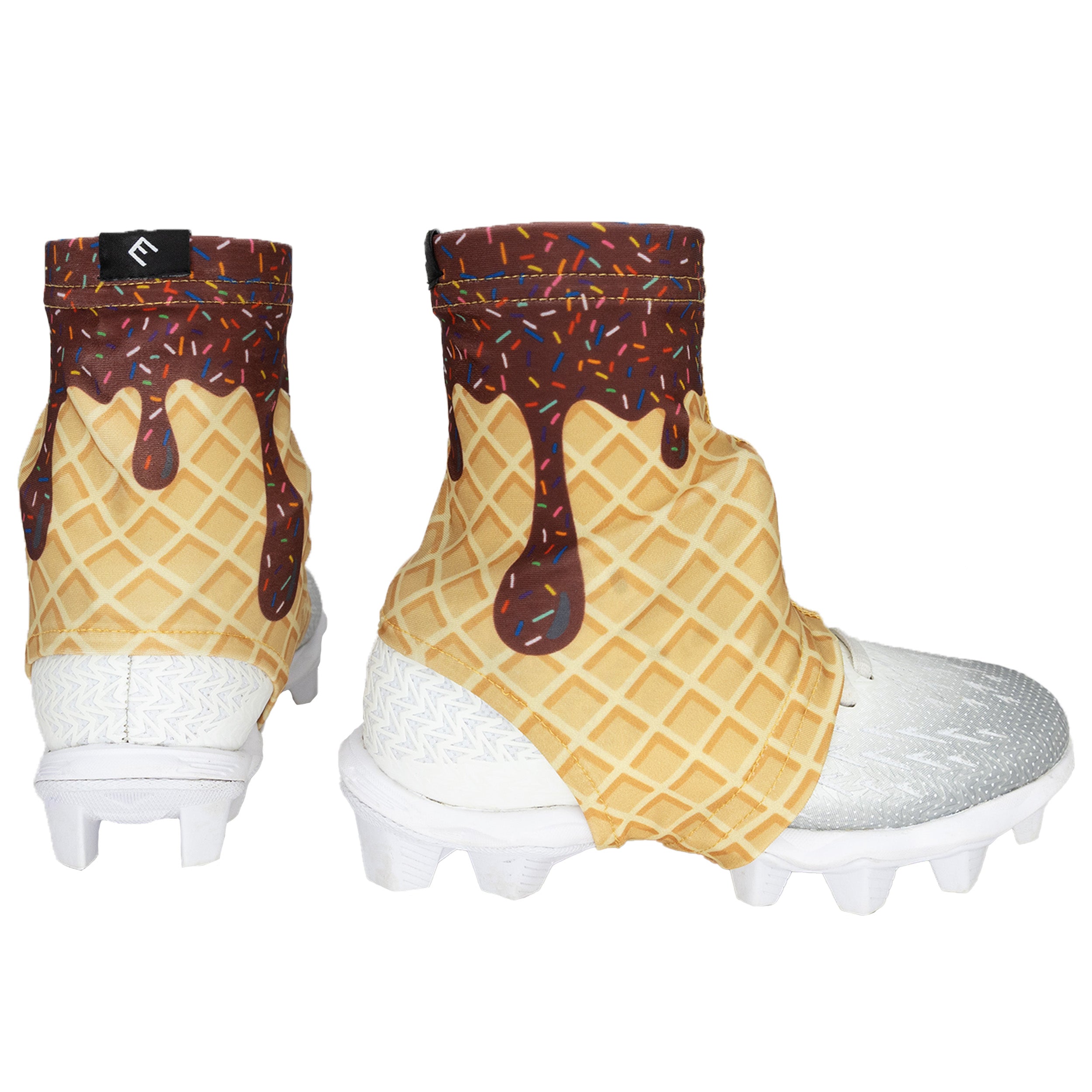 Maroon Ice Cream Cleat Covers (Spats)