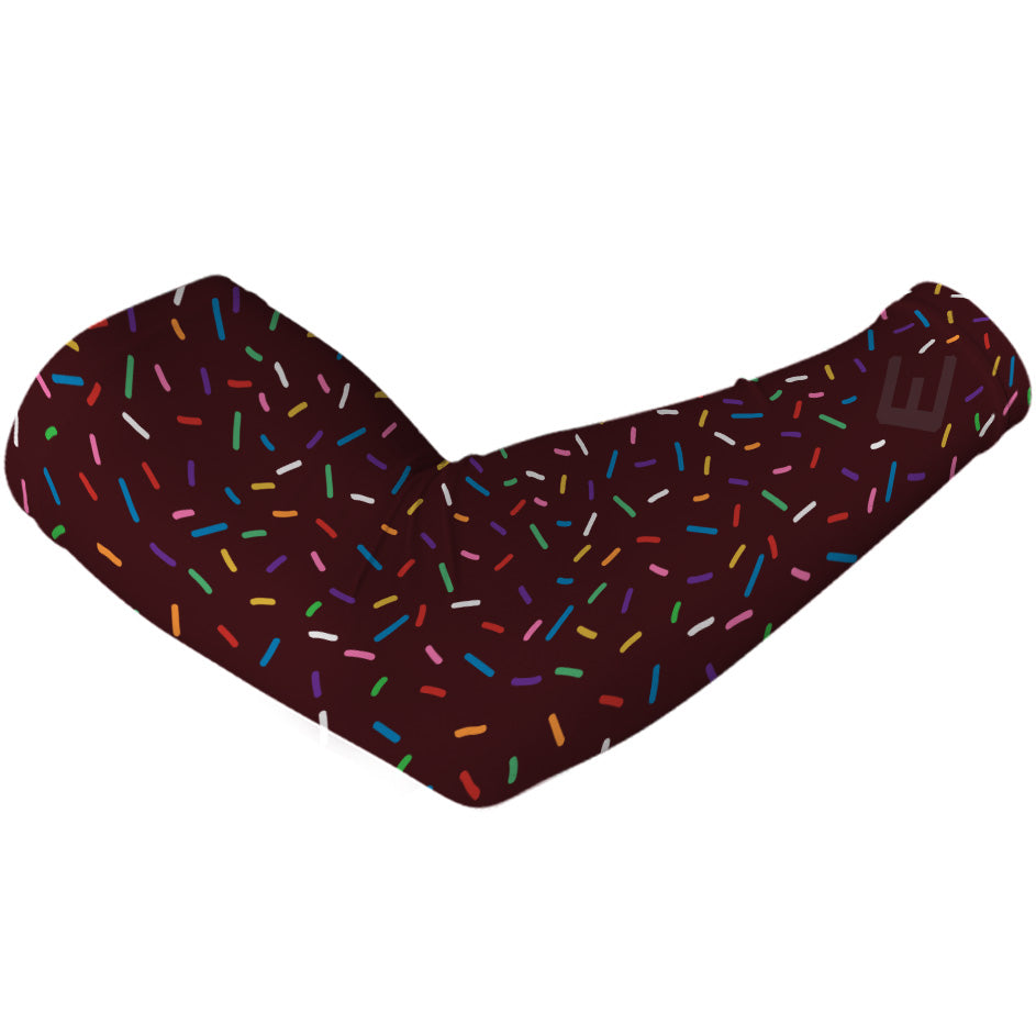 Maroon Sprinkles Arm Sleeve