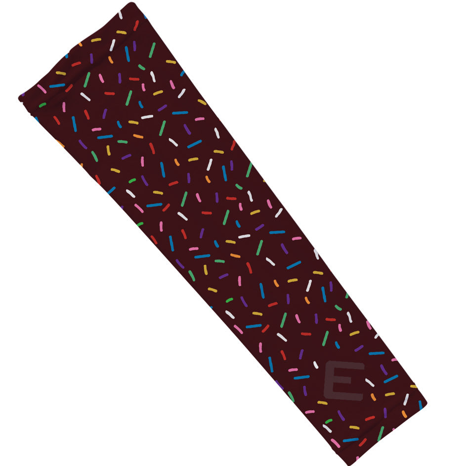 Maroon Sprinkles Arm Sleeve