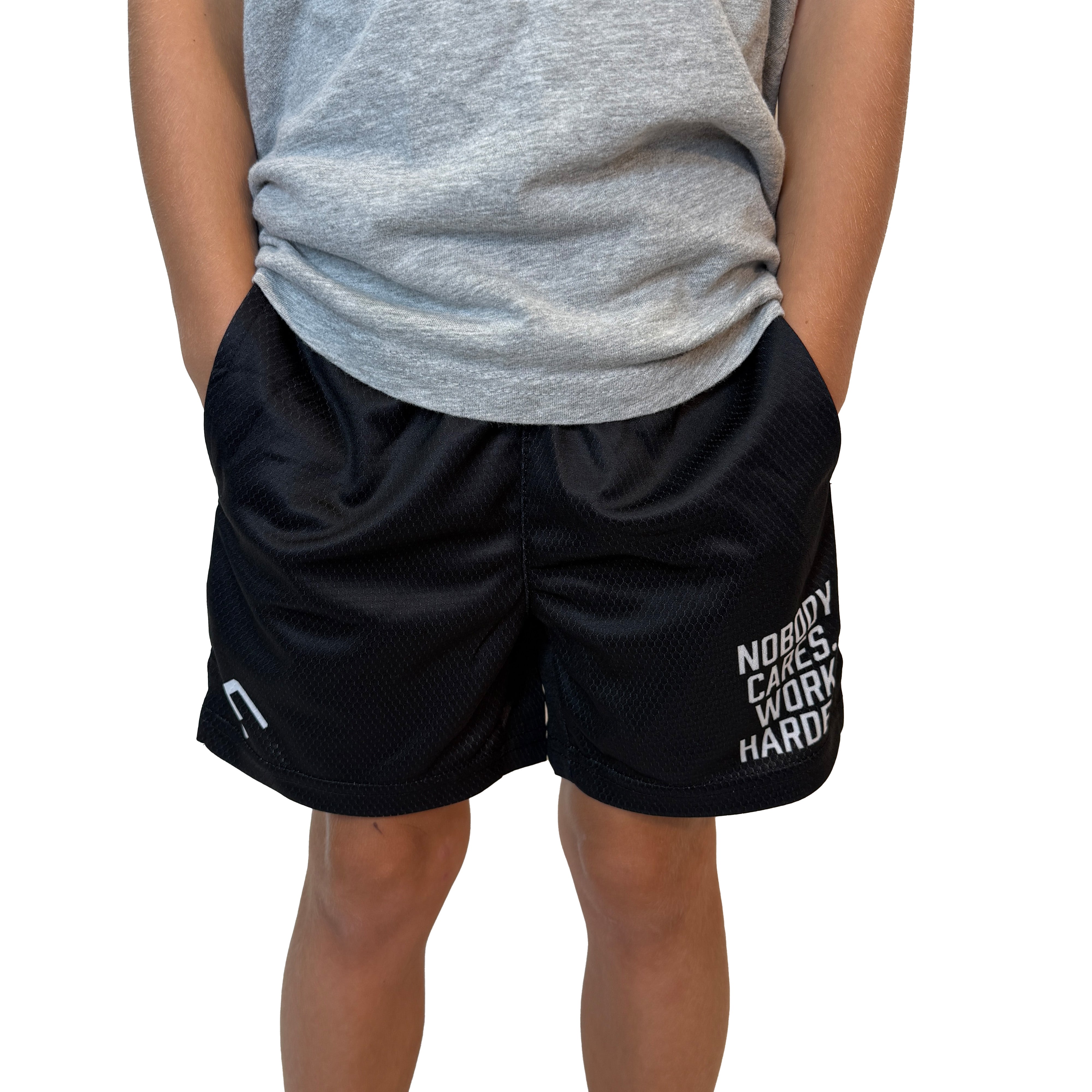 Nobody Cares. Work Harder. Shorts
