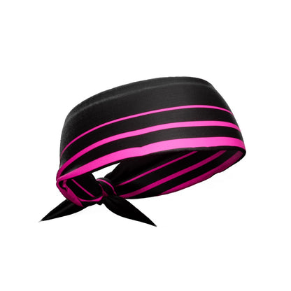 Pink Crossbar Tie Headband