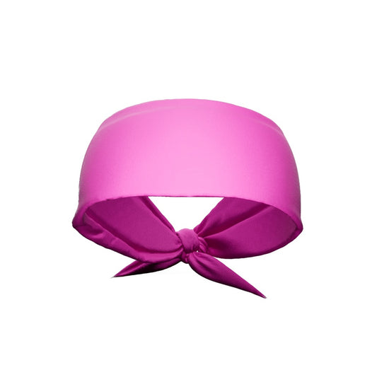 Pink Tie Headband