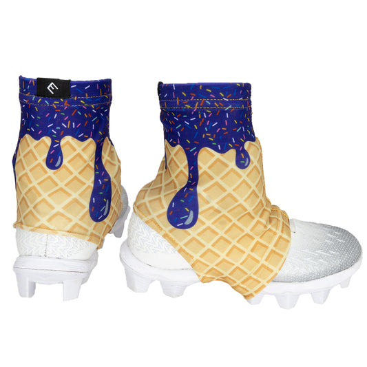 Purple Ice Cream Cleat Covers