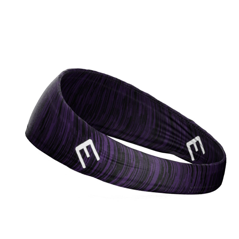Purple Static Headband