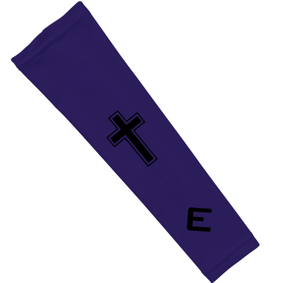 Faith Cross Purple Arm Sleeve