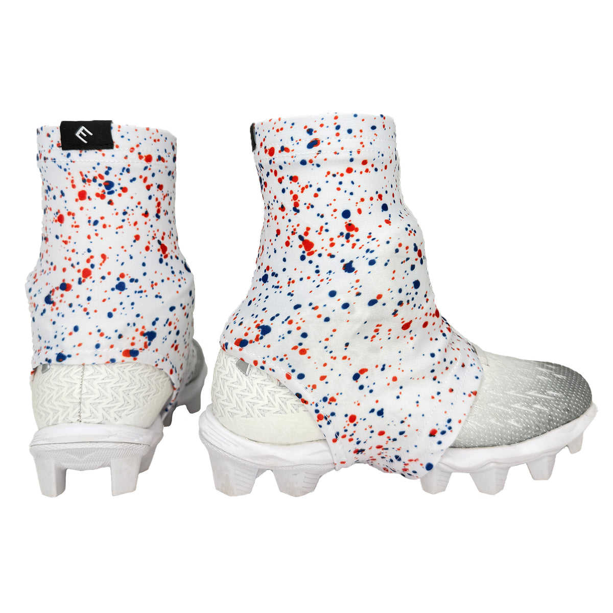 Red, White & Relentless Cleat Covers (Spats)