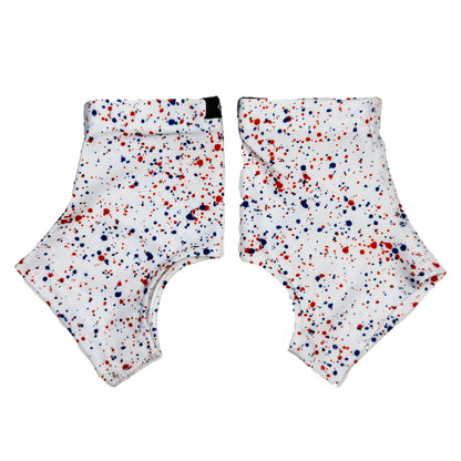 Red, White & Relentless Cleat Covers (Spats)