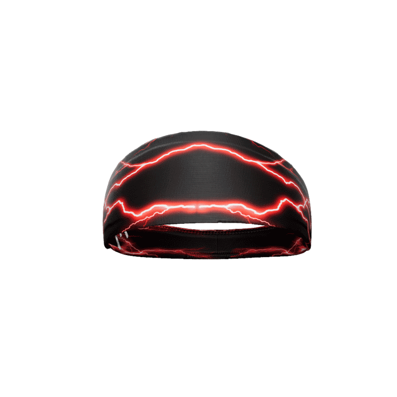 Red Lightning Headband