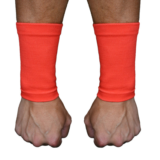 Red Wrist Support Sleeves