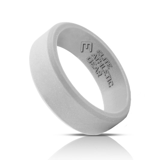 Silver Silicone Ring