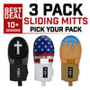 3 FOR $150 SLIDING MITTS