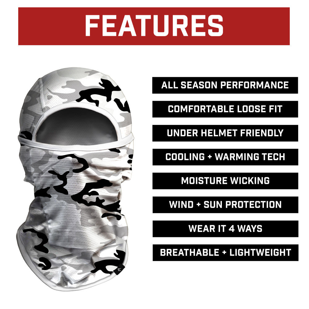 Snow Camo Balaclava Mask (Shiesty)