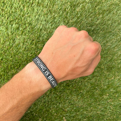STRONG IS BEAUTIFUL Wristband