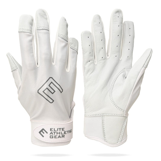 White Batting Gloves