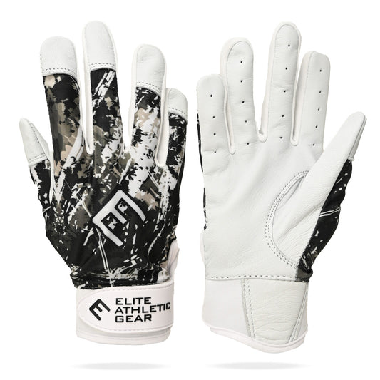 Wicked White Batting Gloves