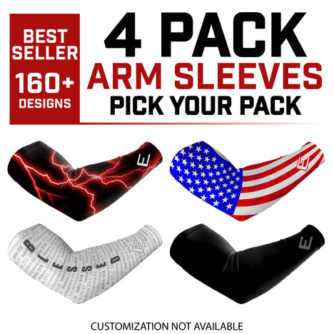4 FOR $50 ARM SLEEVES