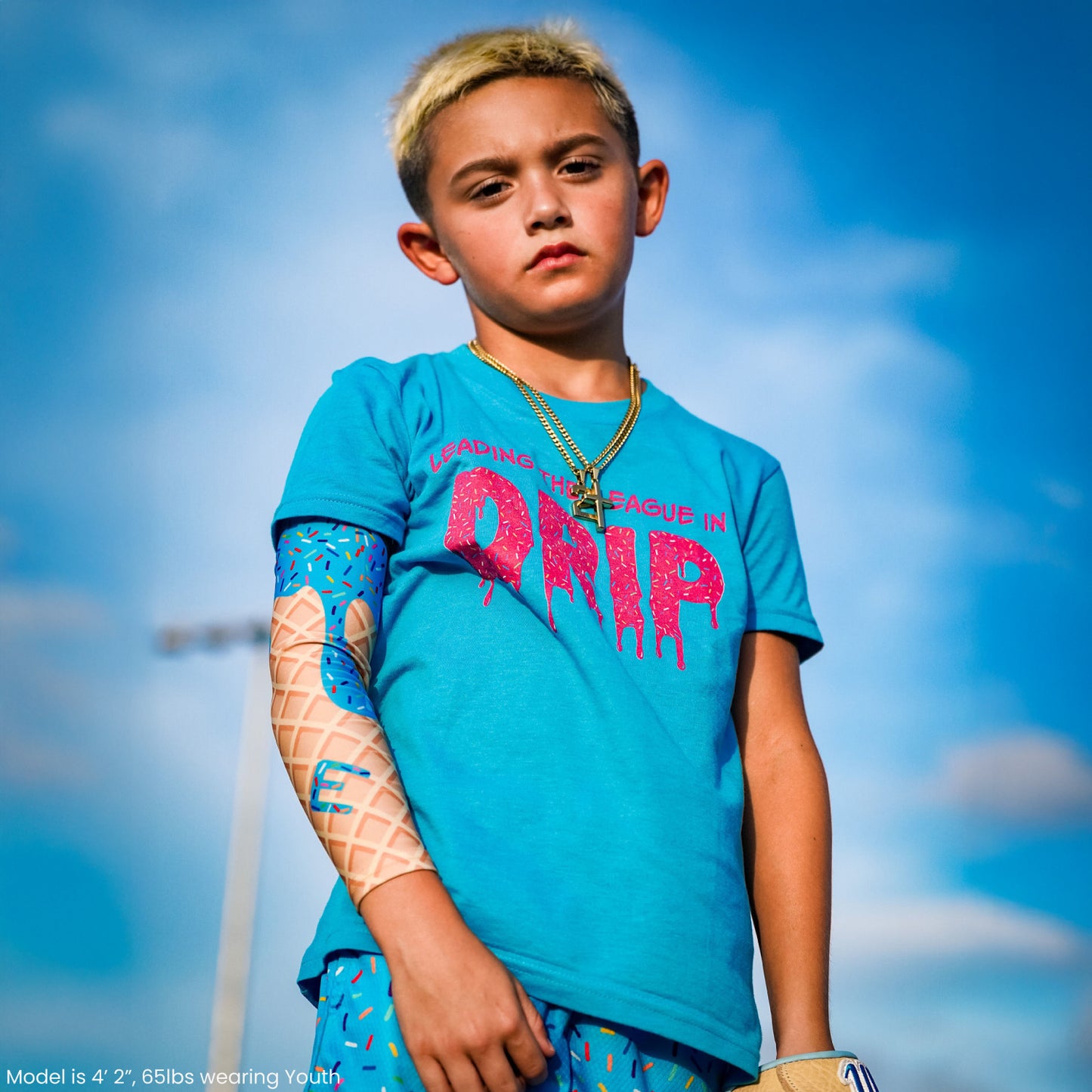 Blue Ice Cream Arm Sleeve