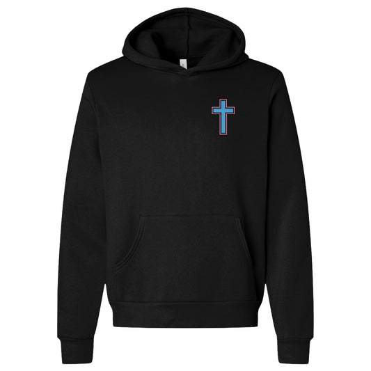 Cotton Candy Cross Hoodie