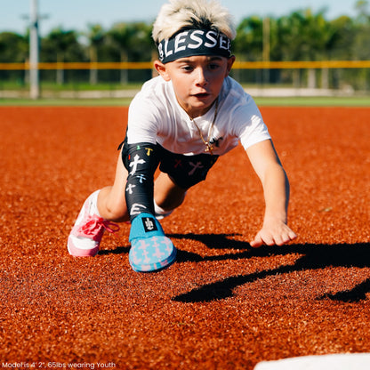 Cotton Candy Cross Sliding Mitt