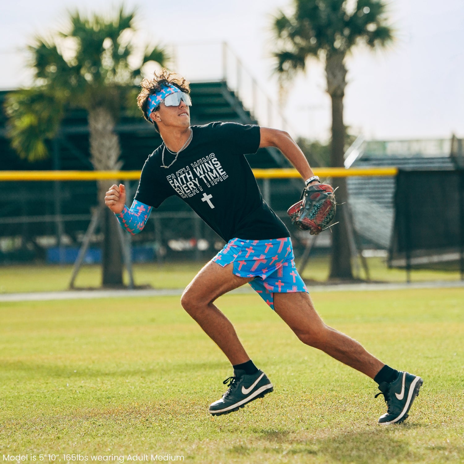 Cotton Candy Cross Shorts