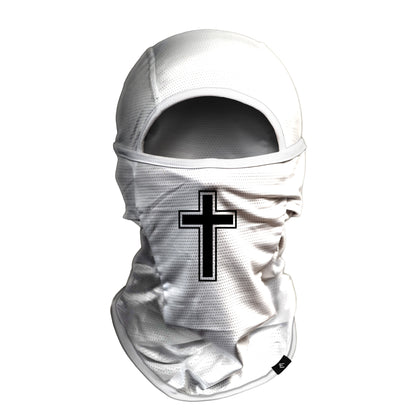 Faith Cross White Balaclava Mask (Shiesty)