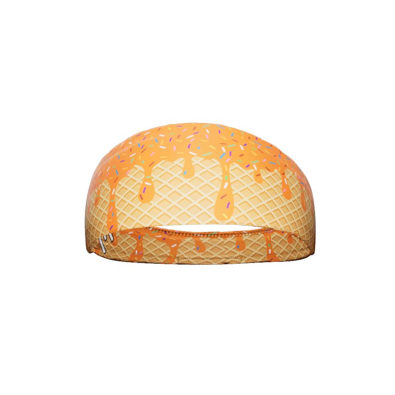 Orange Ice Cream Headband