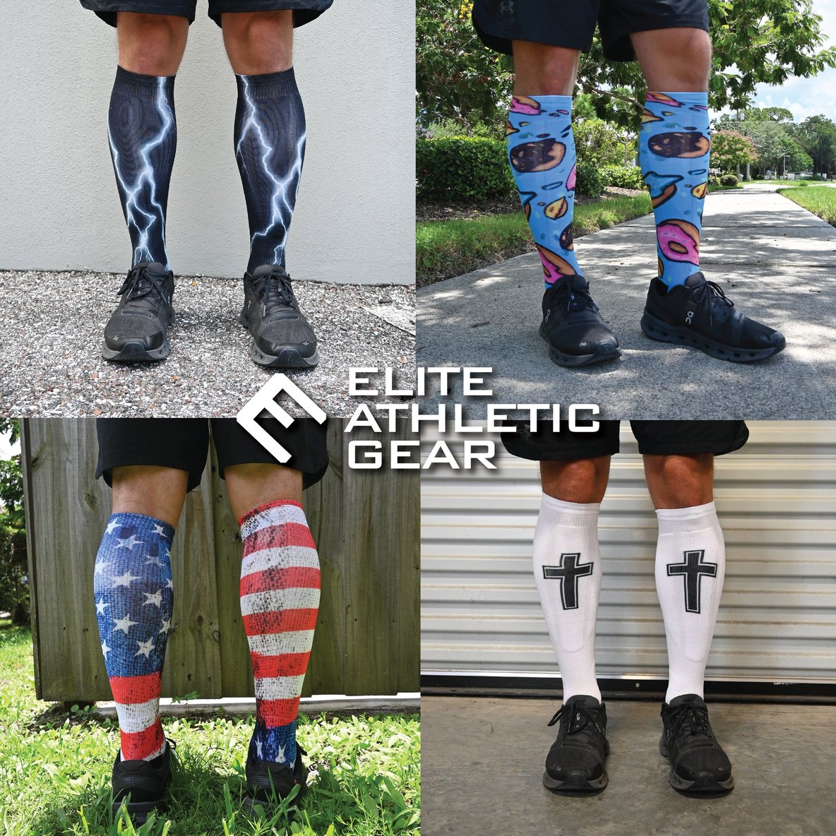 Grey Compression Socks (20-30mmHg)