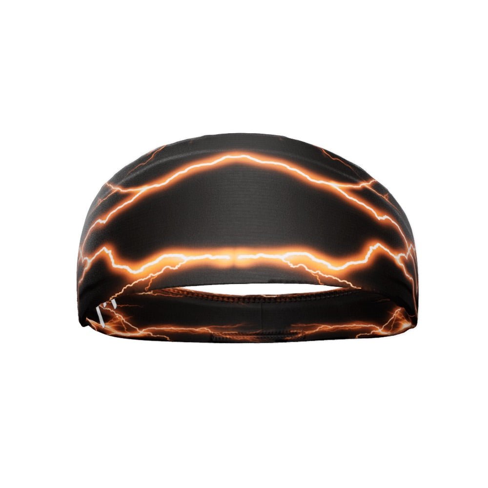 Orange Lightning Headband