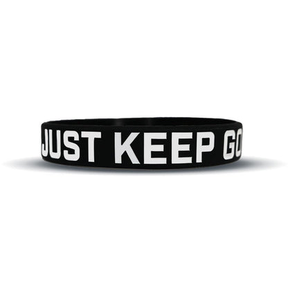 JUST KEEP GOING Wristband