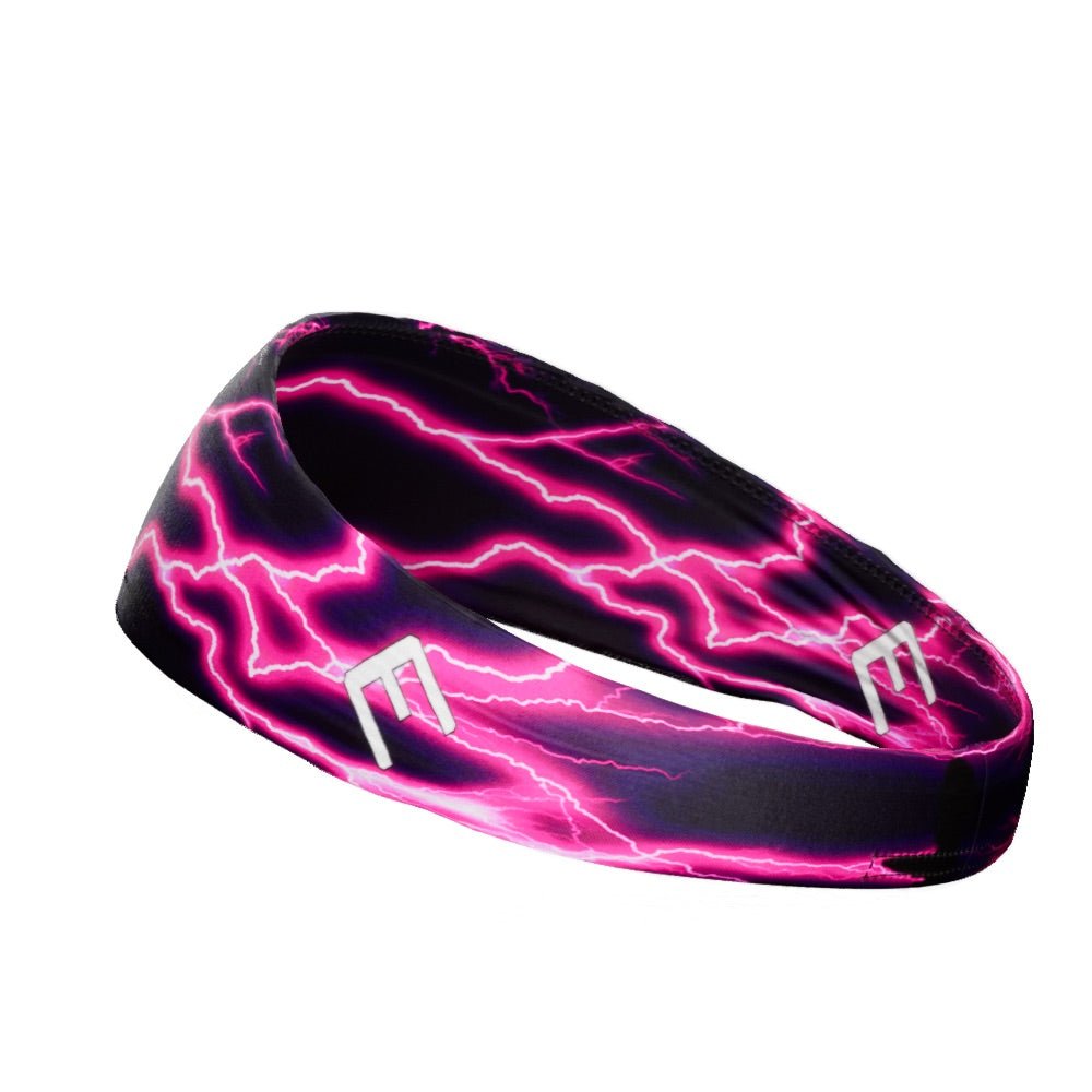 Pink Lightning Headband