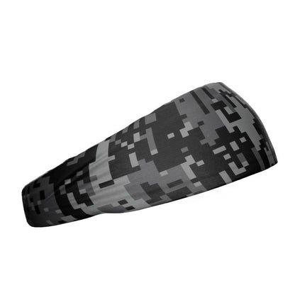 Black Digi Camo Headband