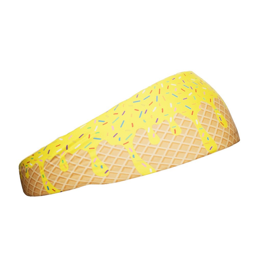 Yellow Ice Cream Headband