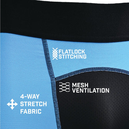 Light Blue Compression Tights