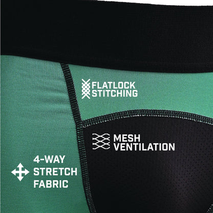 Green Compression Tights