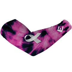 Pink Tie Dye Breast Cancer Arm Sleeve