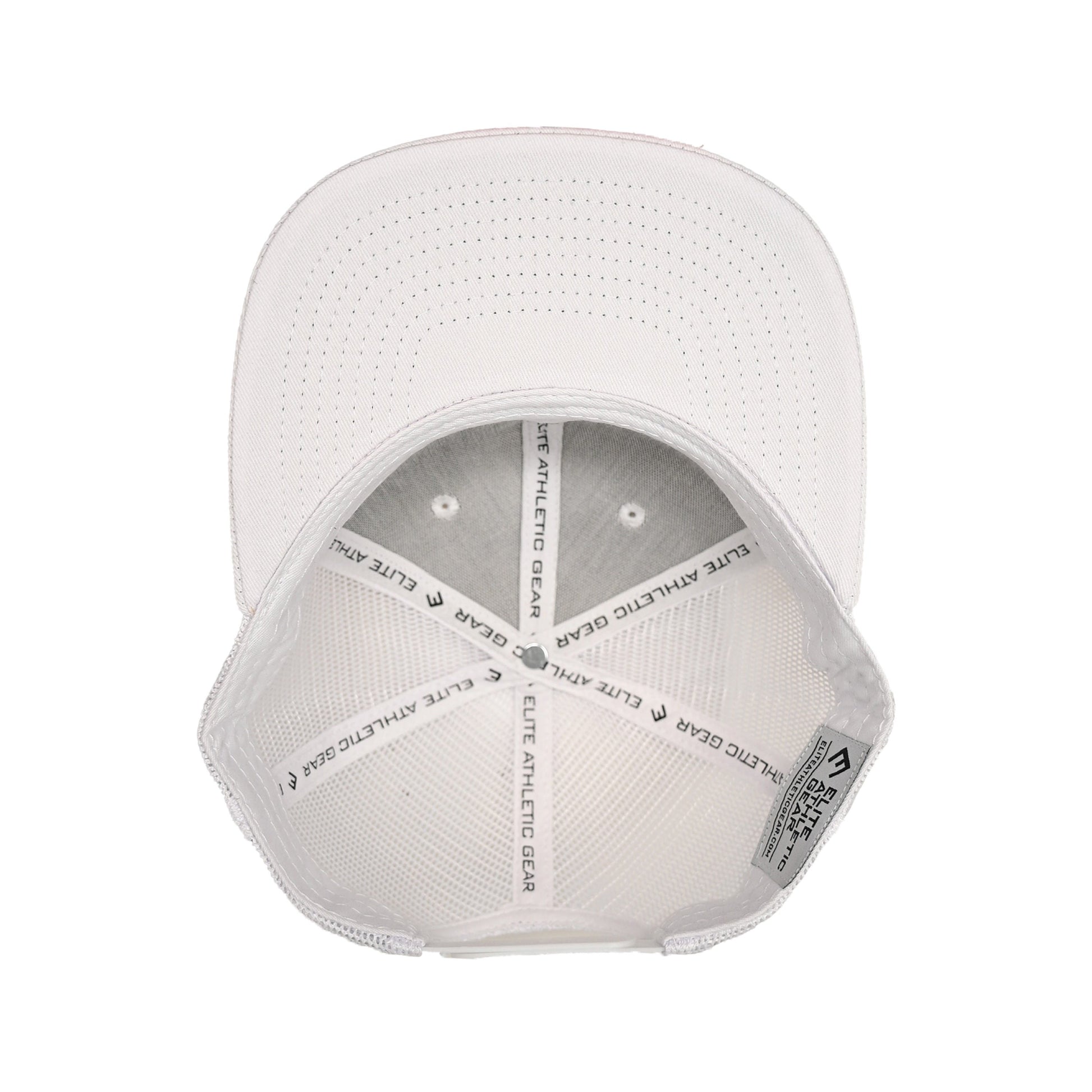 Faith Cross White Trucker Hat