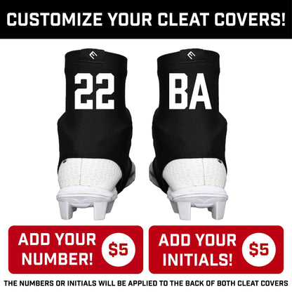 Black Cleat Covers