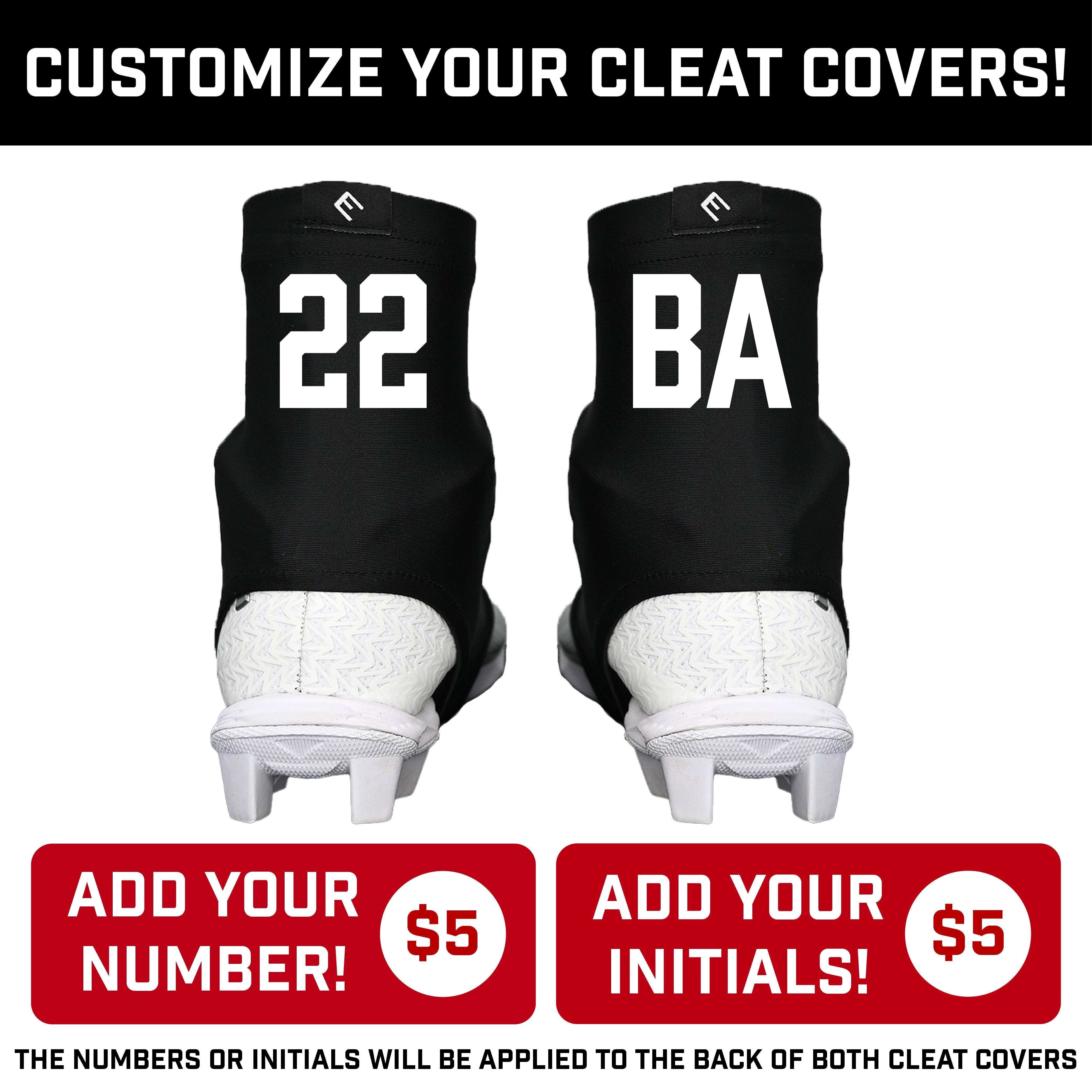 Black Cleat Covers (Spats)