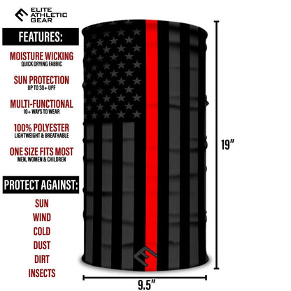 Thin Red Line Multi-Use Face Bandana